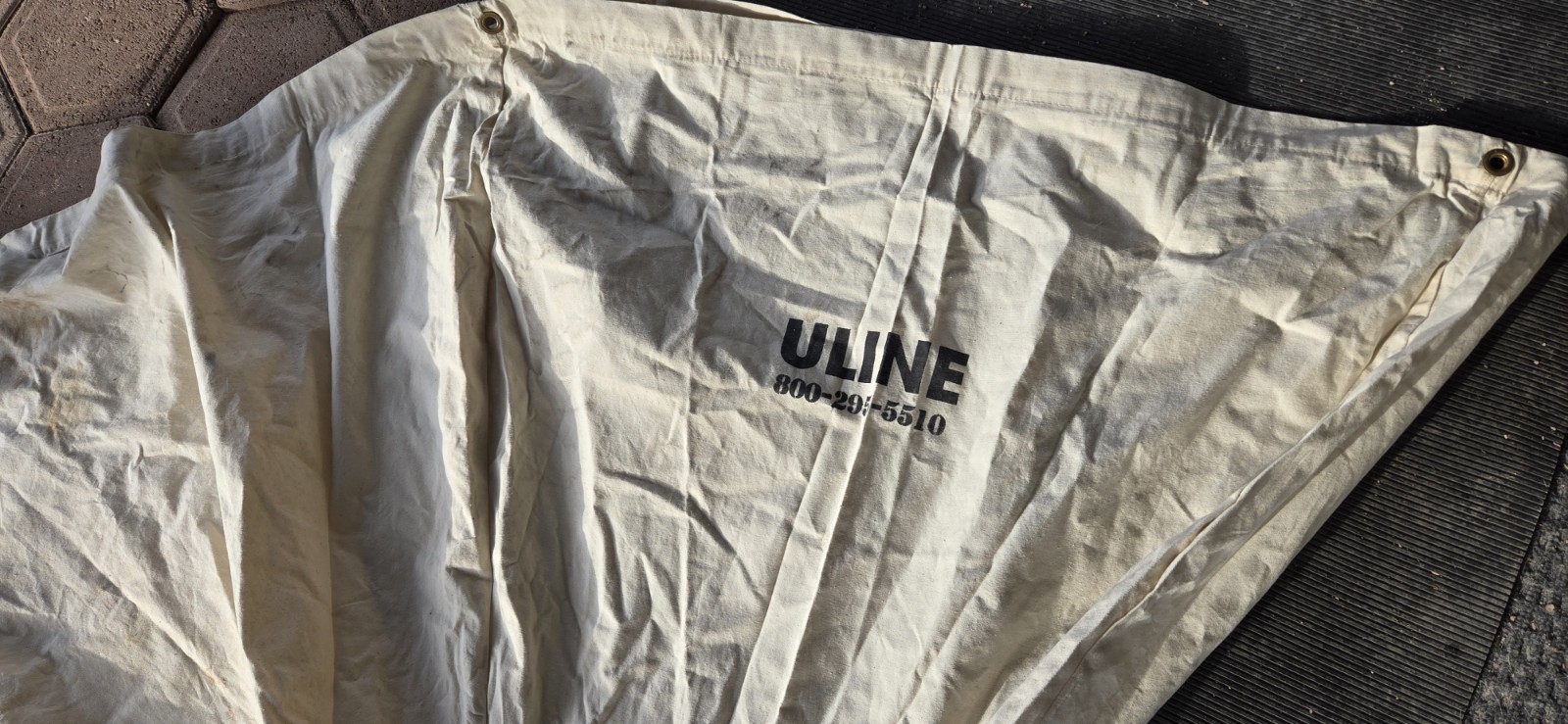 Uline 4' Tall 20 Cubic Bag Ceiling Mount Type* Packing Peanut Gravity Dispenser