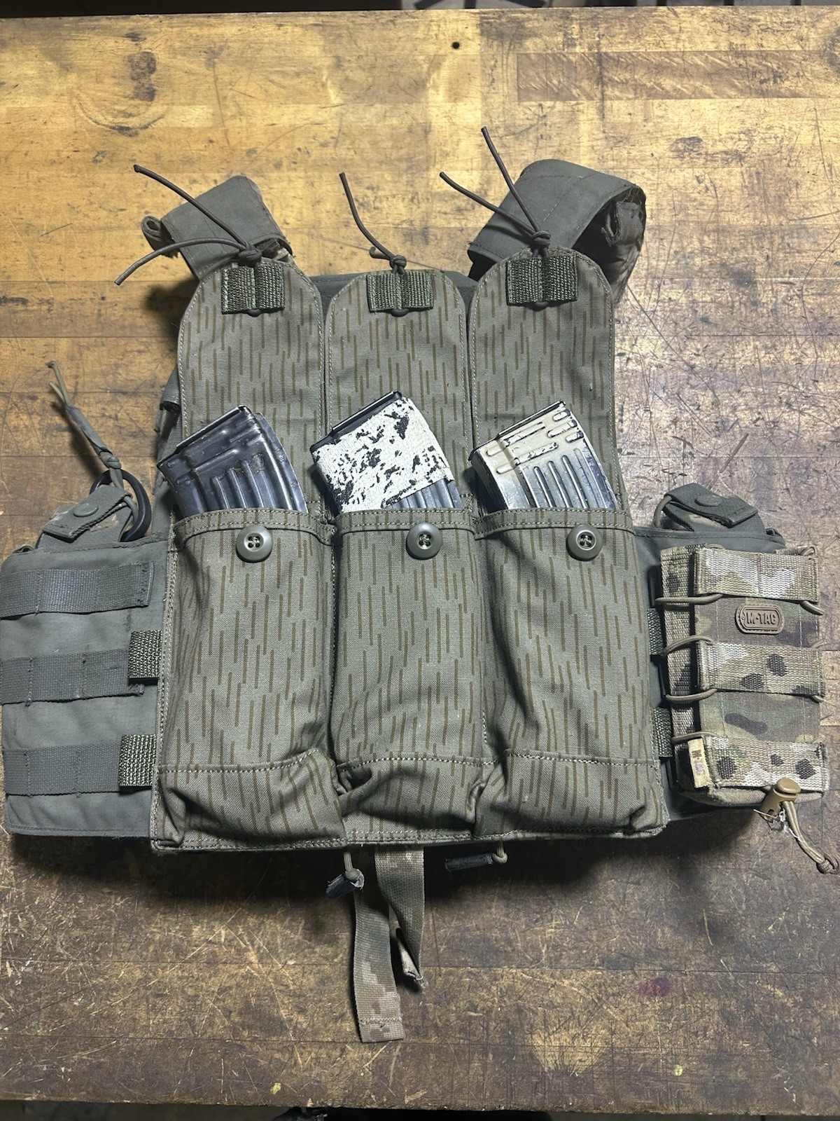 Eastern German Strihctarn Modernized Chicom Style 3 Cell Magazine Placard