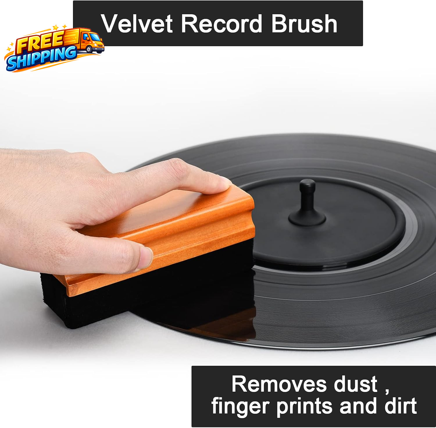 7 In 1 Vinyl Record Cleaning Kit Complete Vinyl Record Cleaner Solution Velvet
