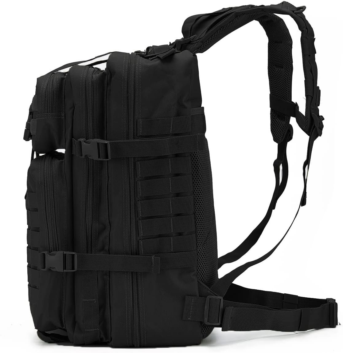 45L Military Tactical Backpacks For Men Camping Hiking Trekking Daypack Black