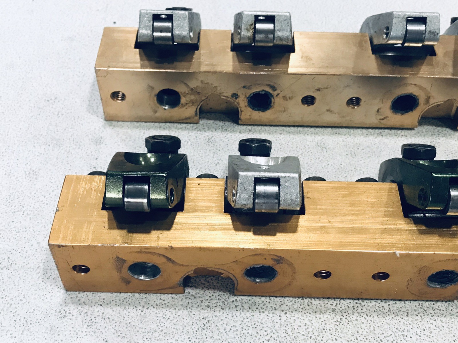 SBC 23 Degree Shaft Mount Rockers Dirt Late Model IMCA Race Car FREE SHIP