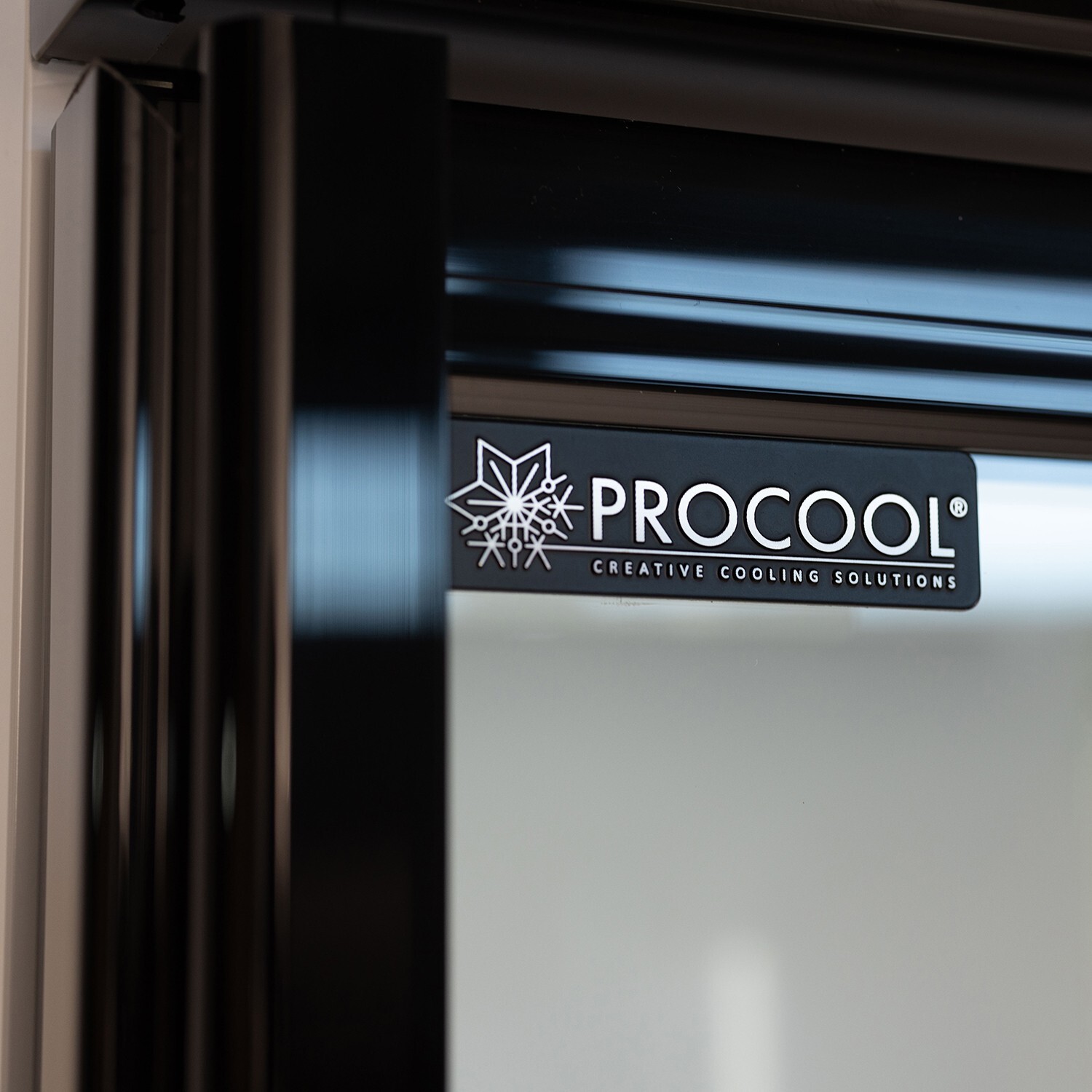 Procool Glass Door Upright Display Flower Cooler, Merchandiser Refrigerator