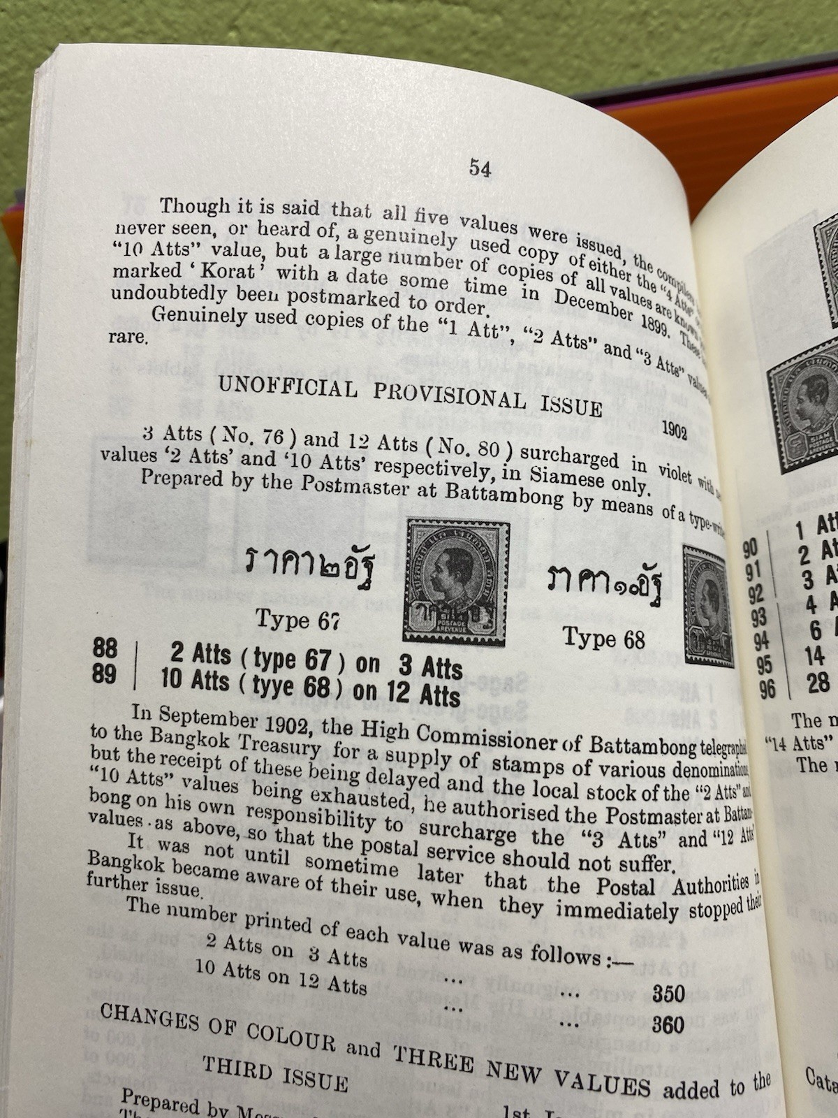 Descriptive Catalogue Of Postage Stamp And Letter Cards Of Siam 1883-1919 Free S