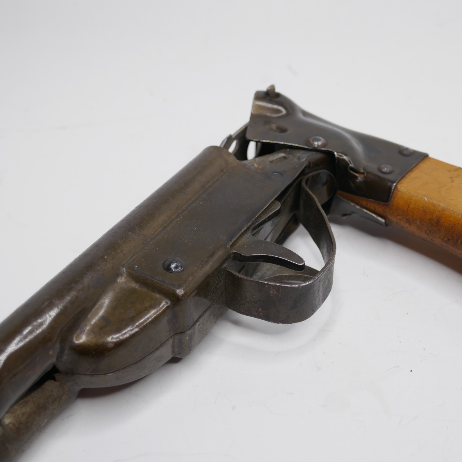 Vintage Daisy Double Barrel Plymouth Mich USA Pop BB Gun Working Rare