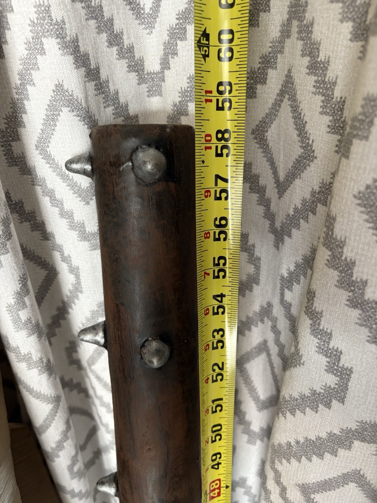 LARP Mace Cosplay Samurai Stick Foam Spiked Club Comic-con / Dragoncon Sword