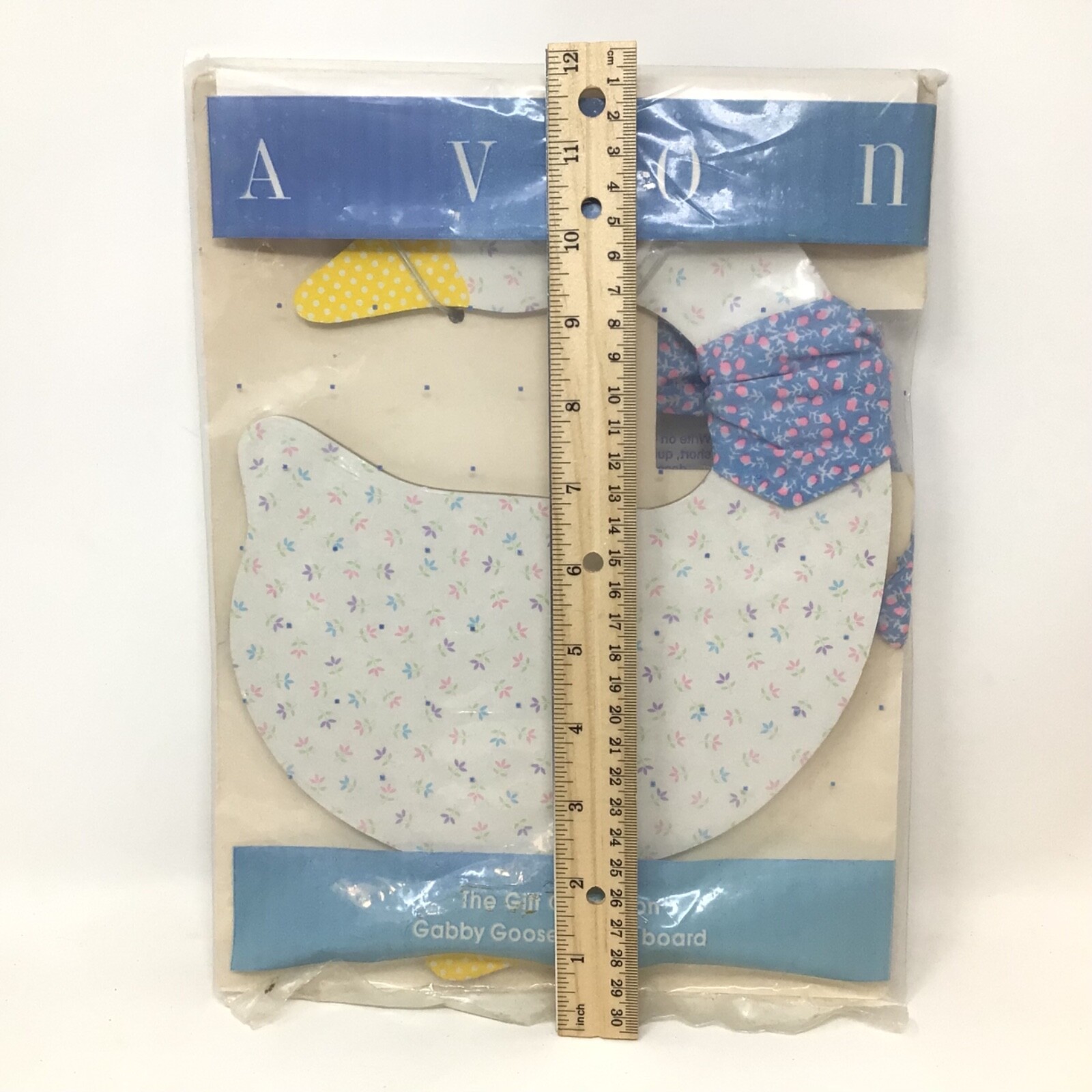 Avon Vintage 1991 The Gift Collection Gabby Goose Memo Board Dry Erase Blue