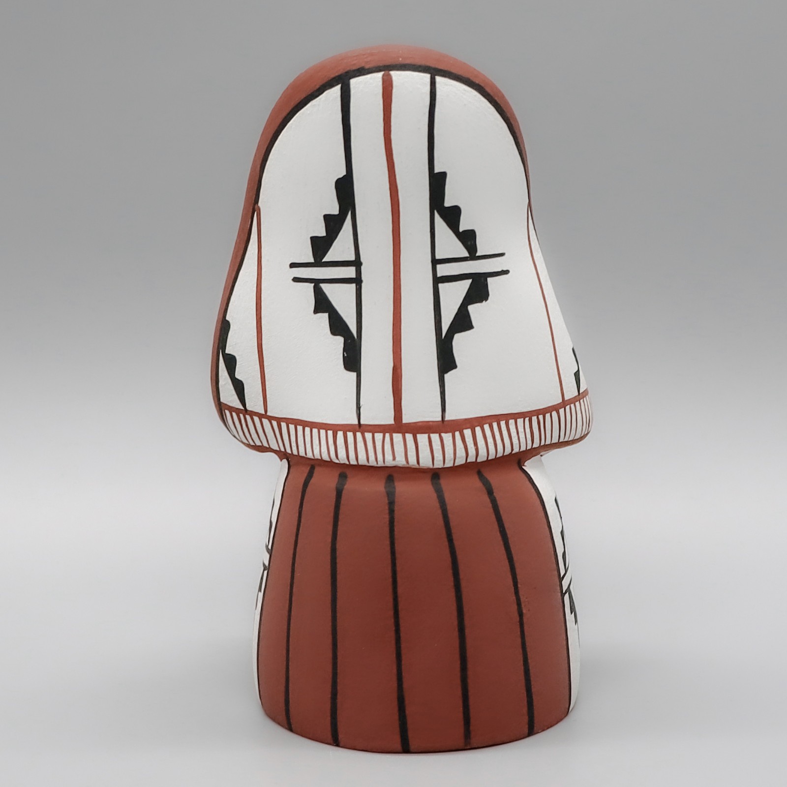 JEMEZ PUEBLO-HAND MADE CLAY STORYTELLER by DIANE LUCERO-NATIVE AMERICAN