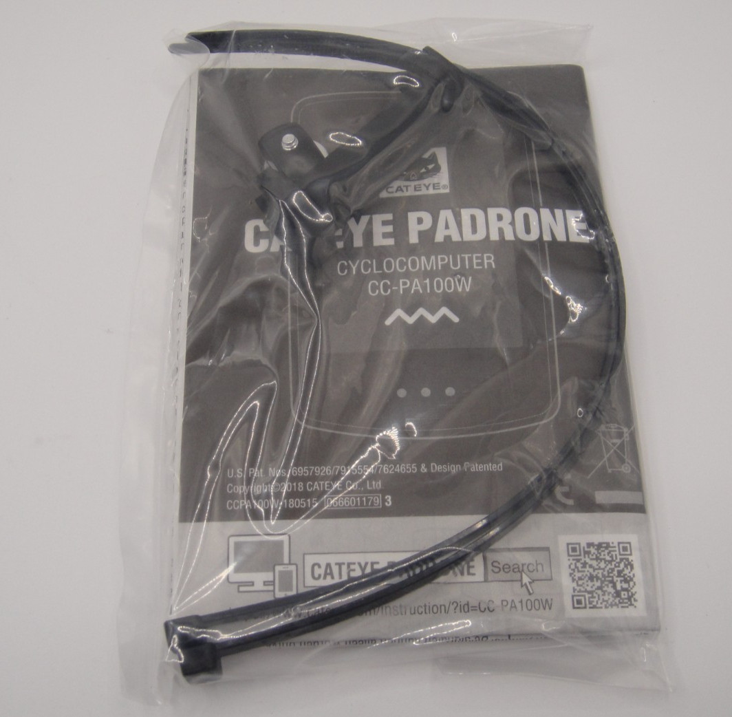 Cateye Padrone Stealth Edition Wireless With Out-Front Bracket - New, Open Box