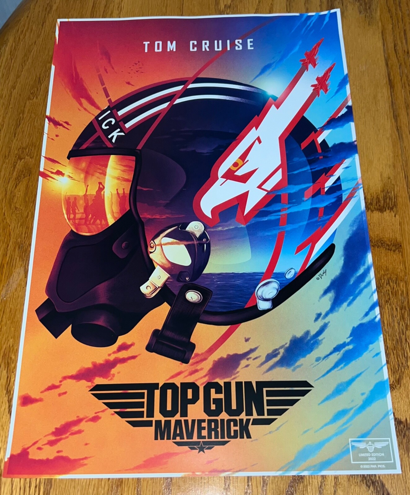 Top Gun: Maverick - AMC Event Poster 11 X 17 (slight crease) Limited Edition New