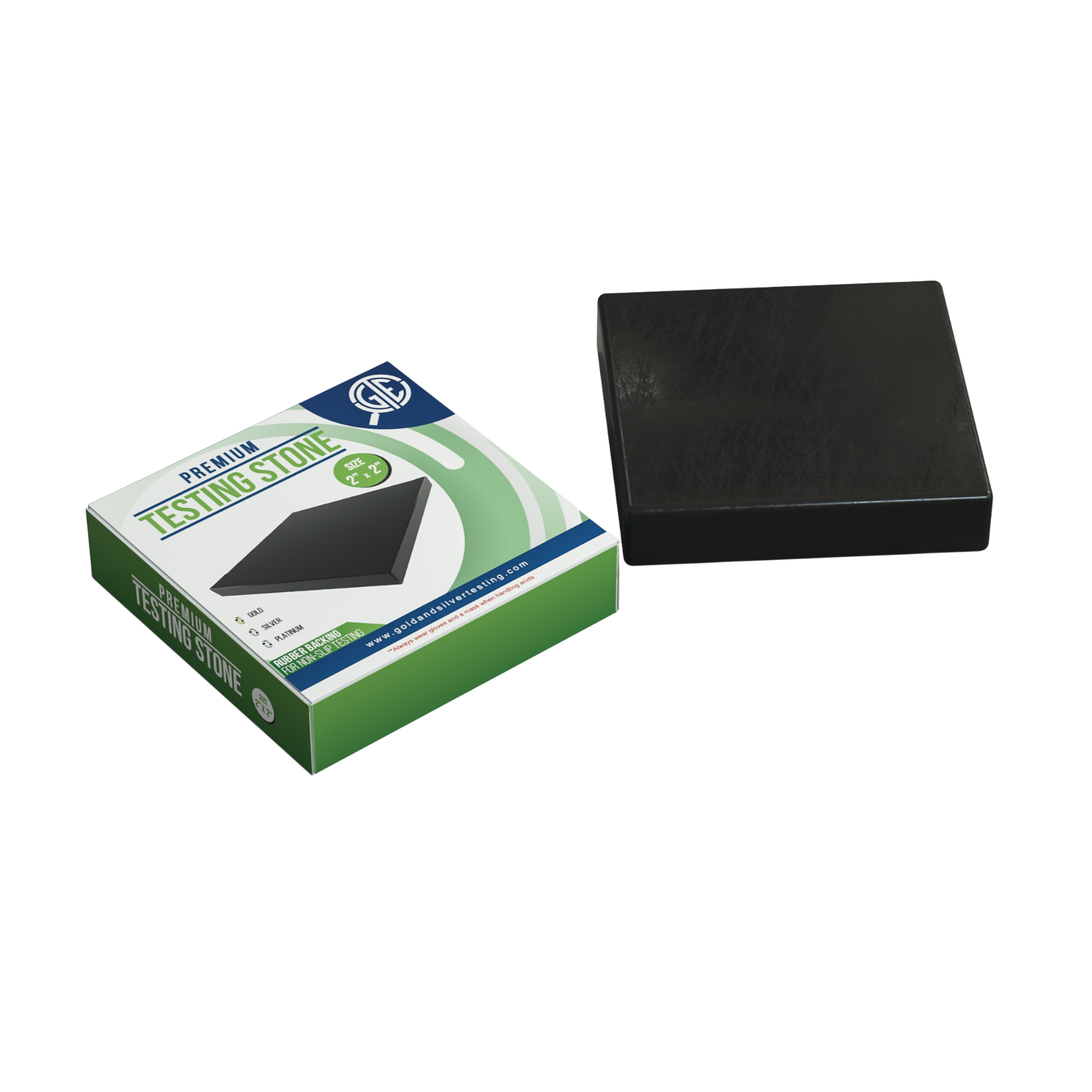 Gold Testing Kit 10k 14k 18k 22k Solutions Acids + Scratch Stone Test