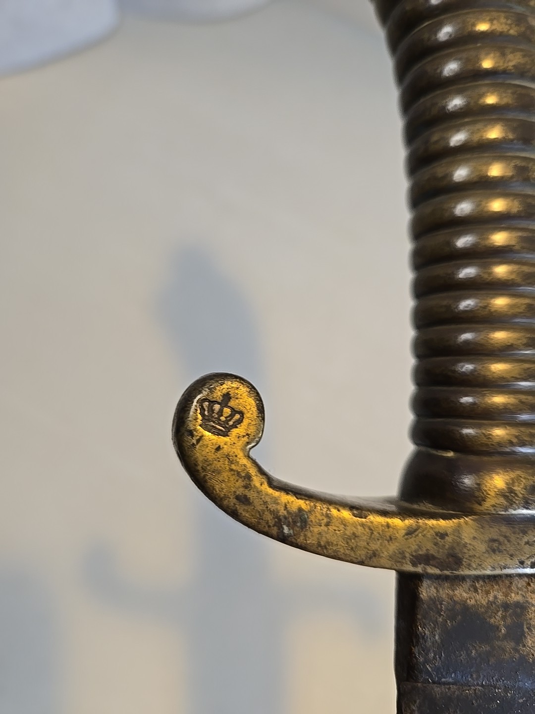 Model 1845 German Prussian Infantry Fusilier Falchion Hanger Short Sword Saber