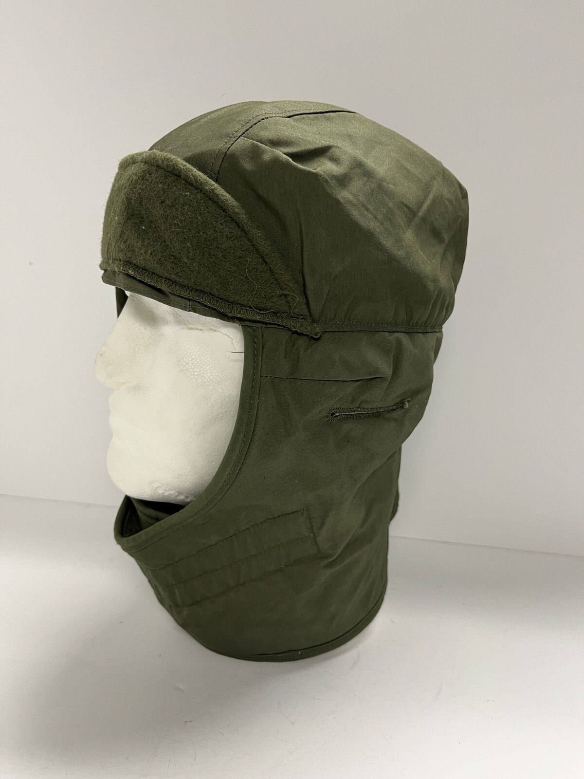 Vintage Military Surplus Pyle Cap - Helmet Liner - OD Green -- 7 1/4
