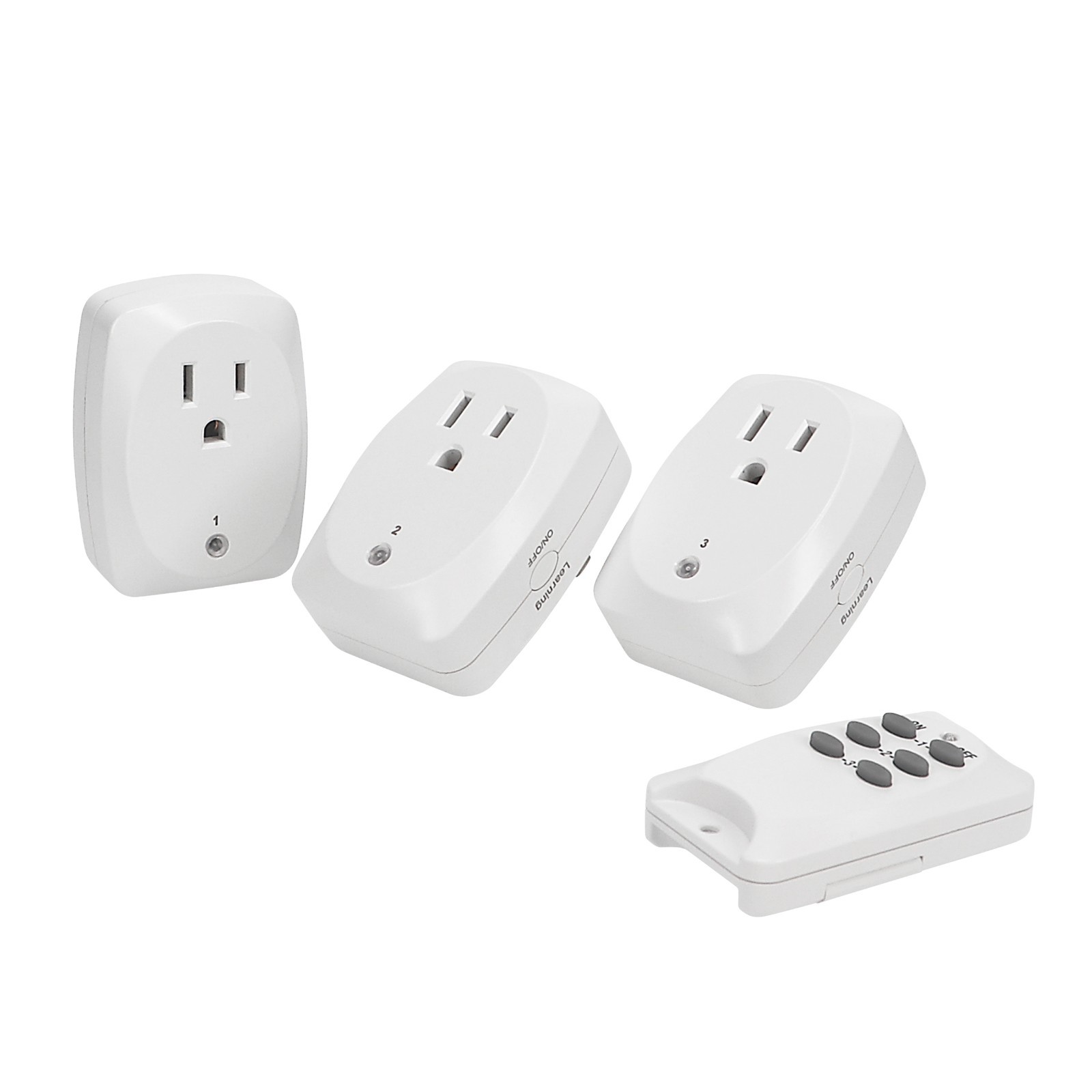 CP (3-Pack) Indoor Remote Controlled Outlets , CP50009