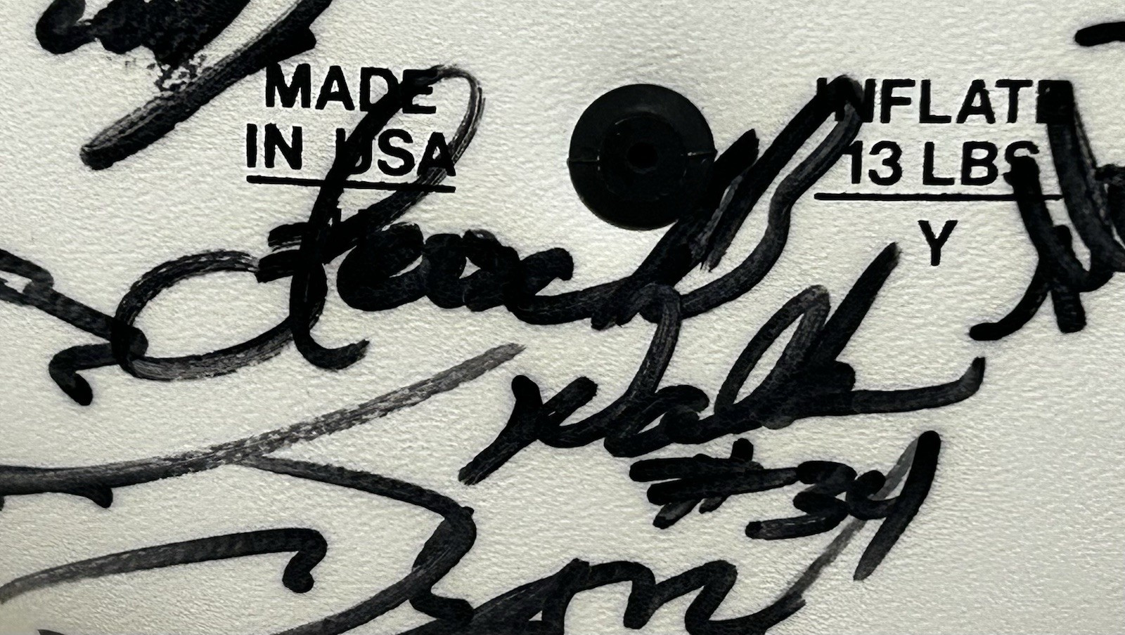 Authentic 1995 New York Giants Team Signed Football 25+ Autographs Walker Sehorn