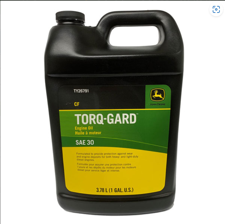 John Deere SAE 30 Torq-Gard Engine Oil 1 Gallon - TY26791