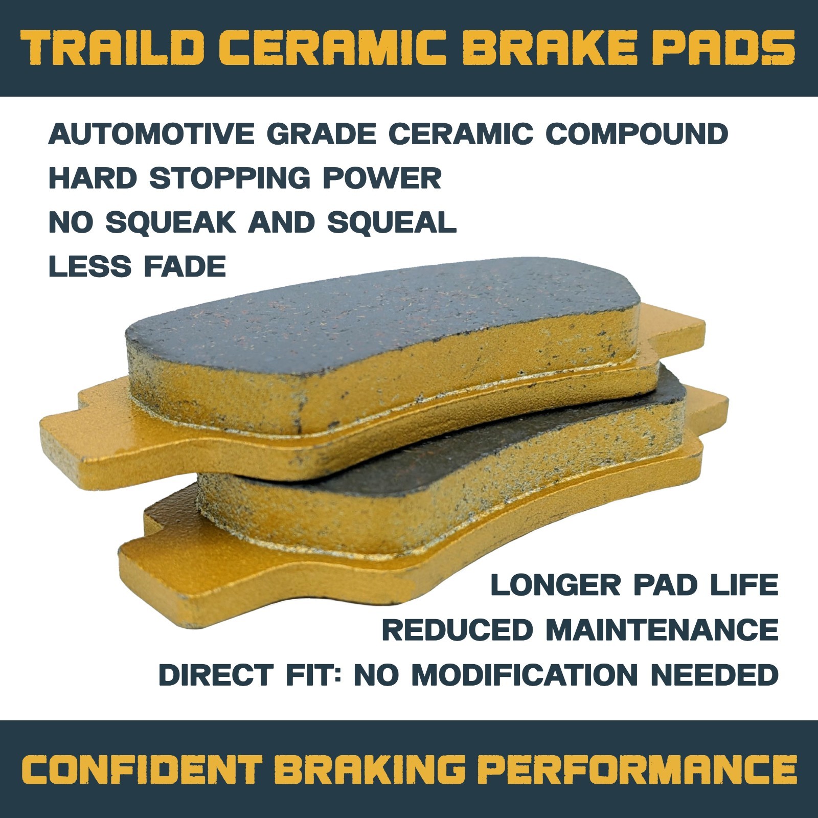 Traild Honda Gold Wing 2001-2017 Ceramic Brake Pad Full Vehicle Set