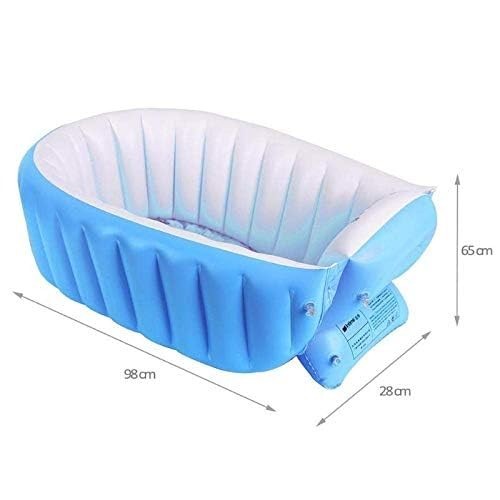 Inflatable Baby Bathtub, Kid Infant Toddler Infant Newborn Inflatable Foldabl...