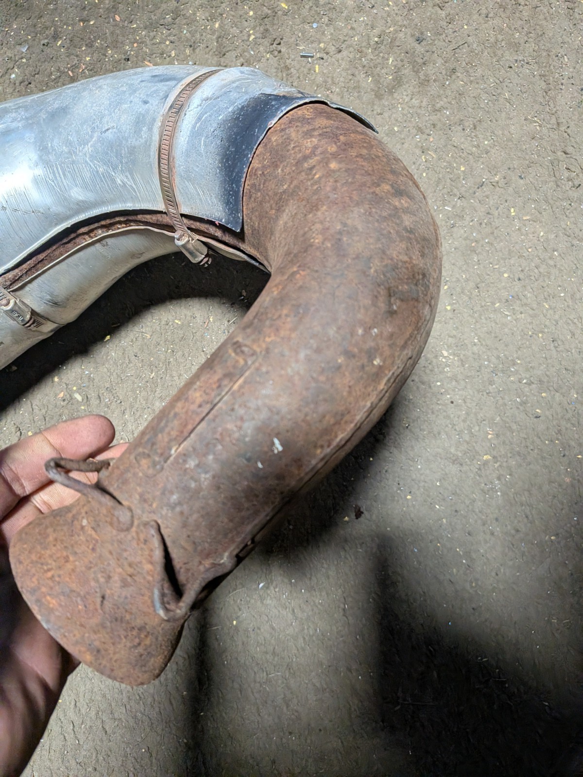 Polaris RMK XC 700 800 Single Exhaust Pipe SLP 2000 2001 performance