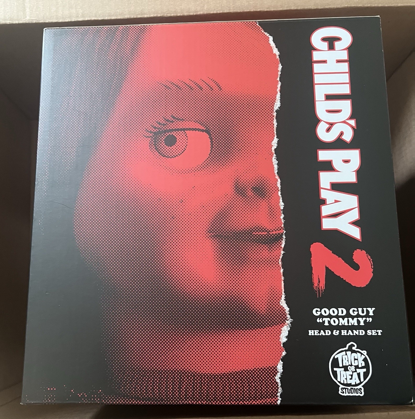 Trick or Treat Studio Child's Play 2 Chucky Doll Tommy Head