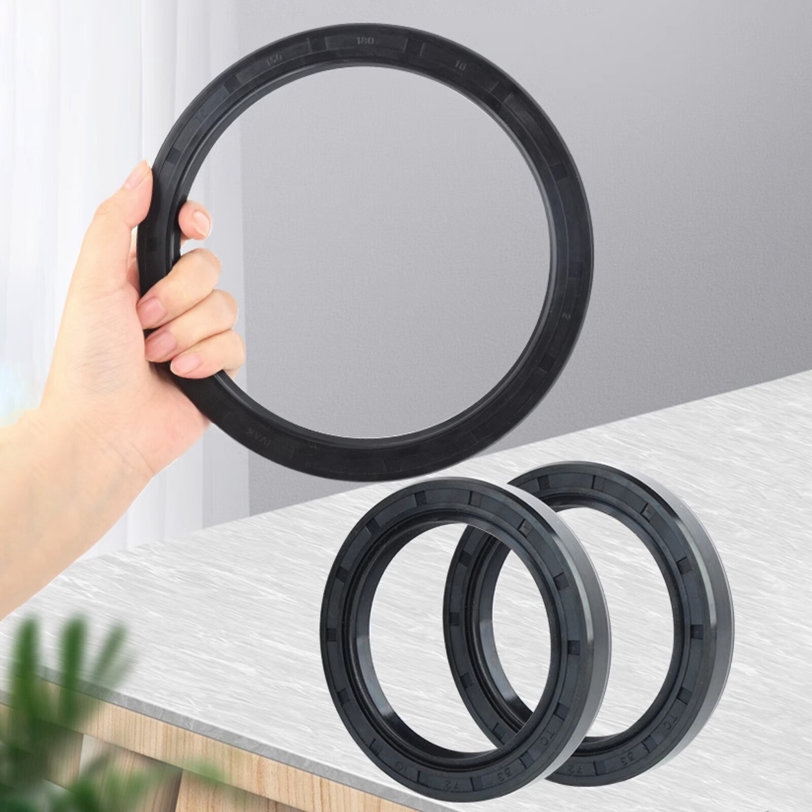 68/69/70/71/72/73/74mm ID Rubber Double Lip TC Oil Shaft Seal for Car Automotive