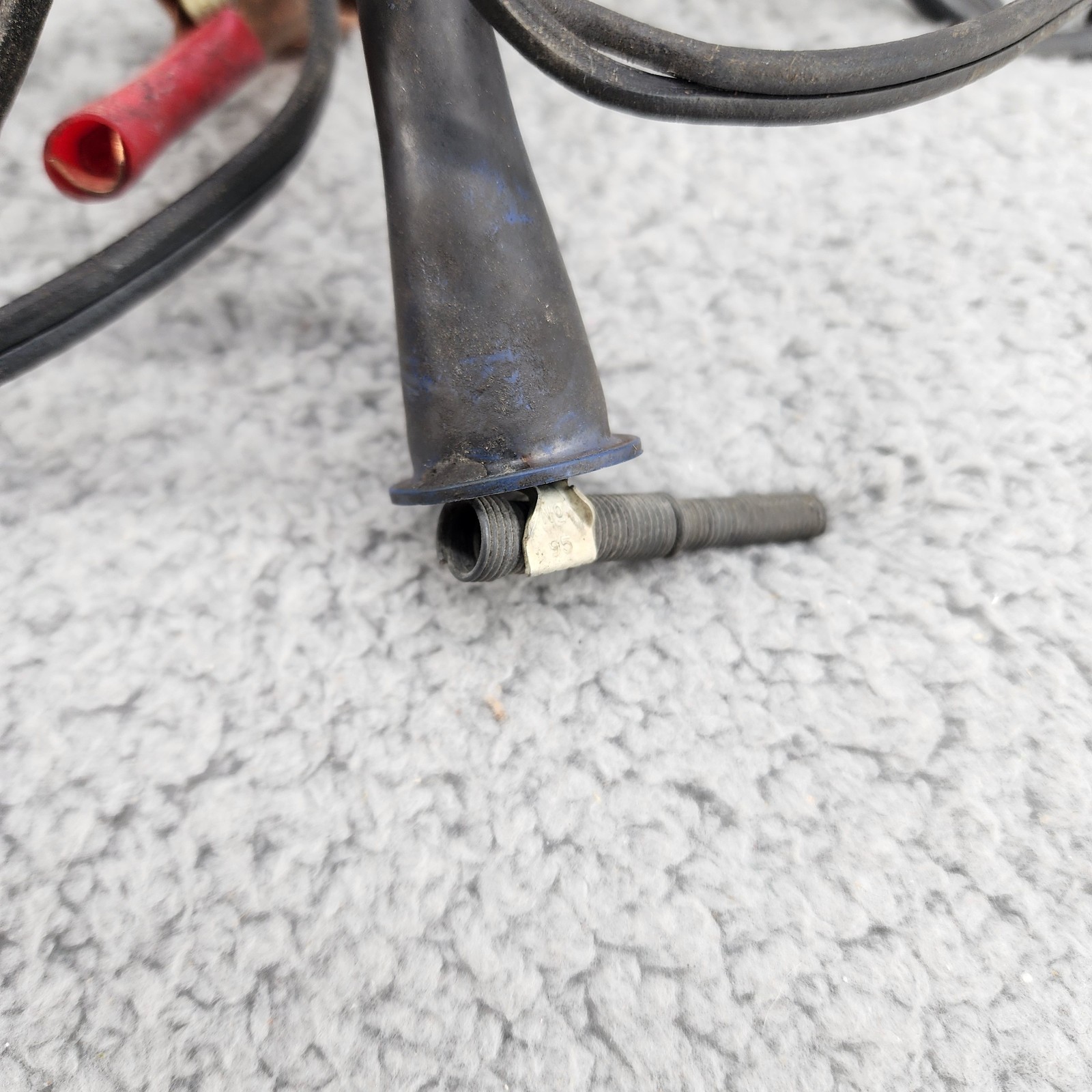 Hanson Deluxe Power Timing Light 324 - UNTESTED - Vintage MCM Mechanic Art Deco