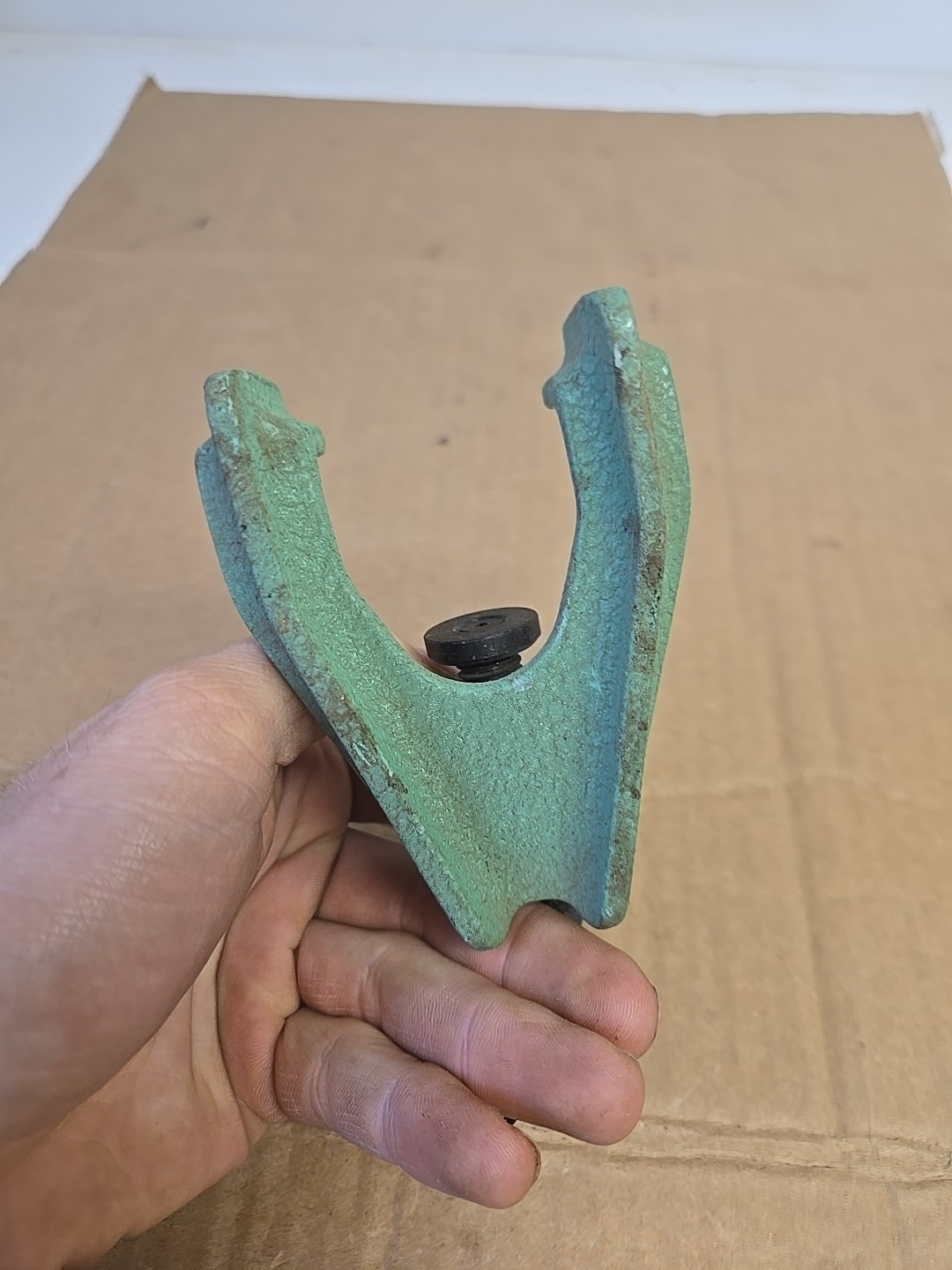 VINTAGE GREEN REDDING DOUBLE "C" CLAMP FOR LUBRISIZER - FREE SHIPPING