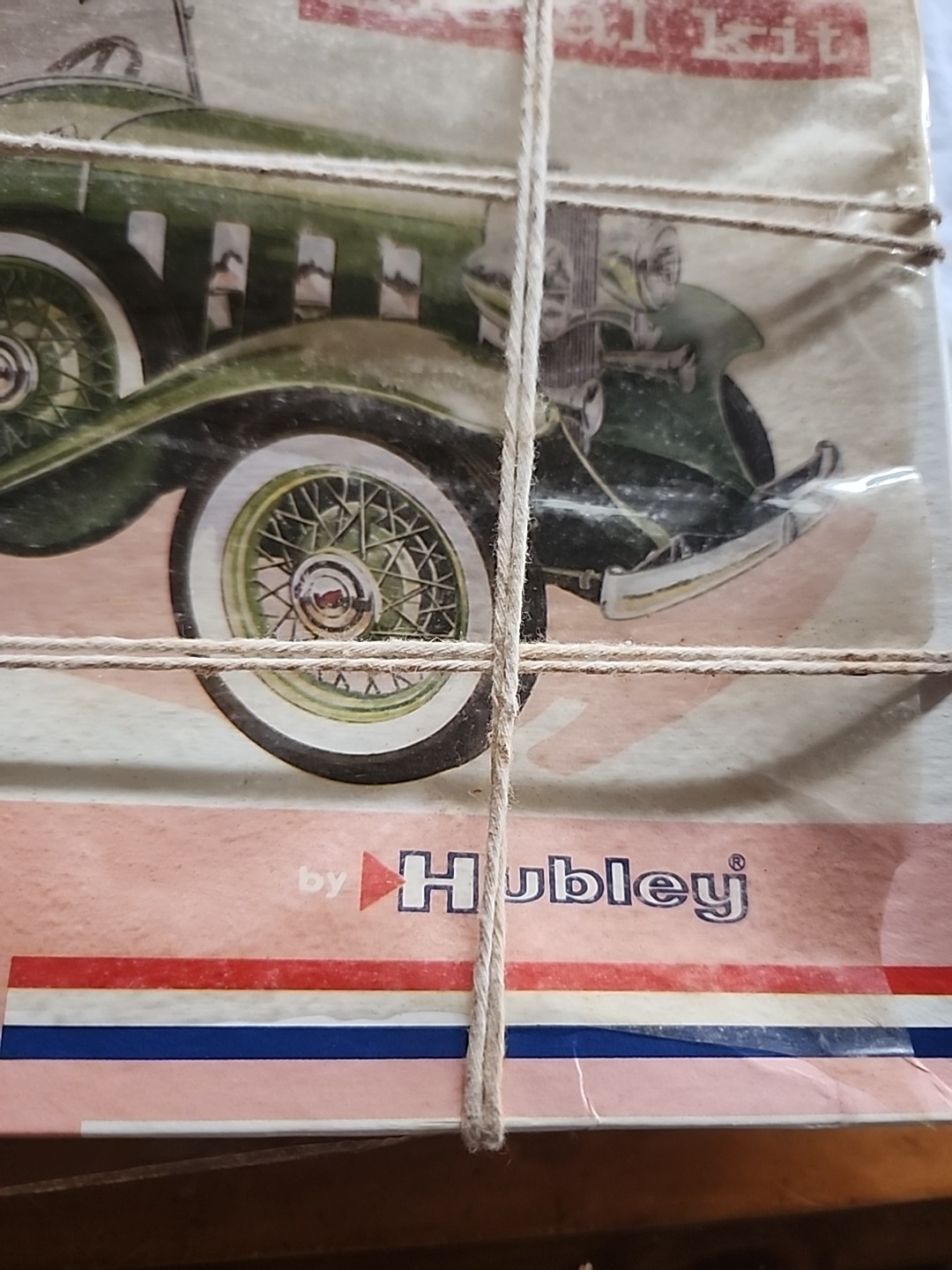 VTG NOS MIB CELLOPHANE IS LOOSE 1960S METAL KIT CHEV PHAETON BY HUBLEY