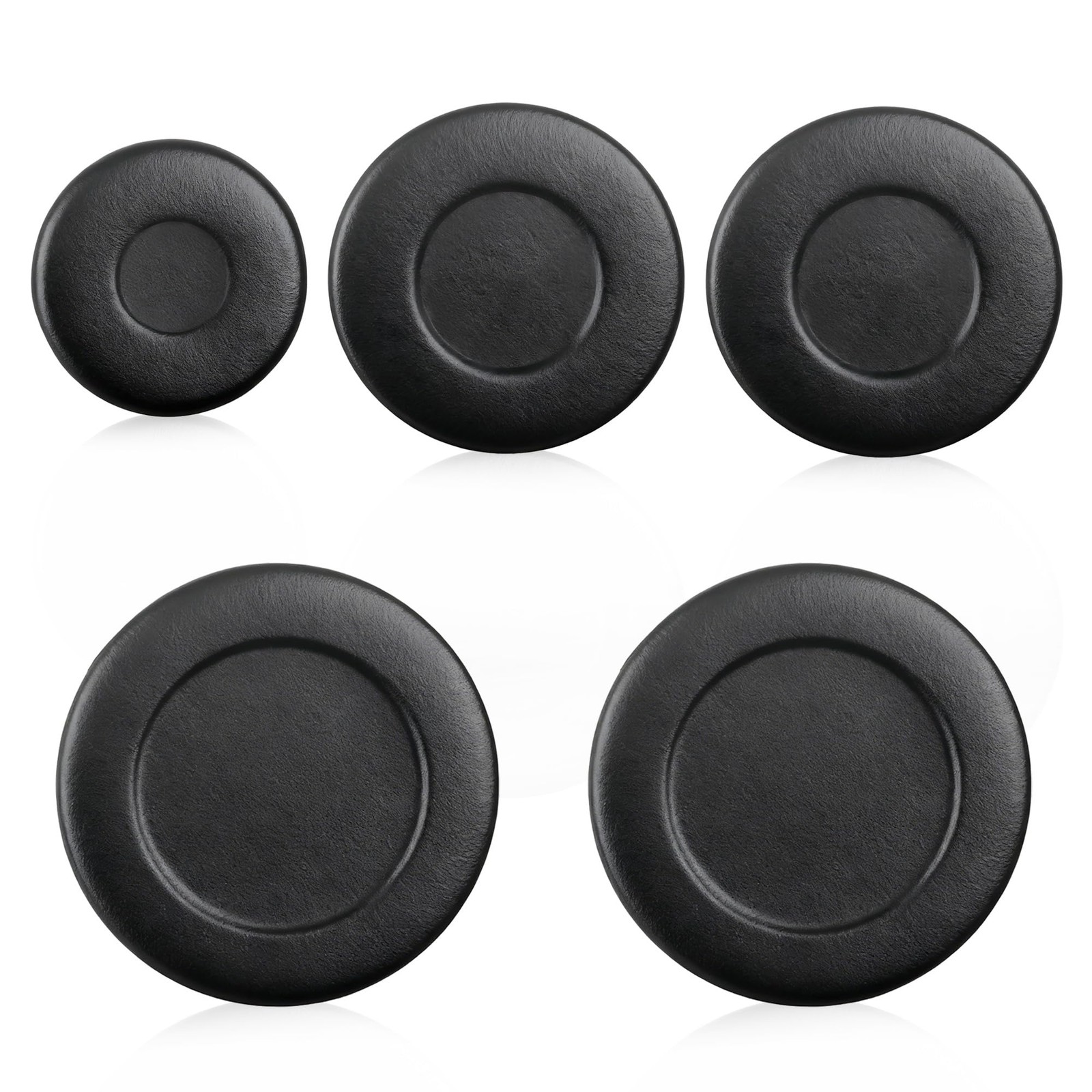 5 Pcs W10832694 Gas Stove Burner Cap for Whirlpool Ranges | Replaces W1059713...