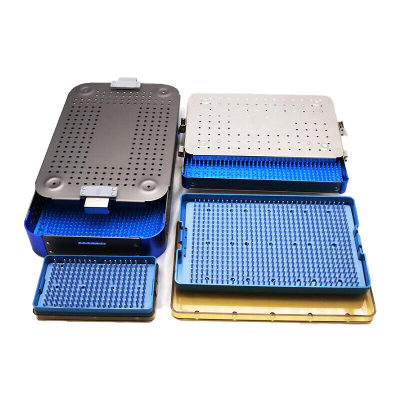 #Sterilization Box Sterilization Tray Case Surgical Instruments Aluminium Box#