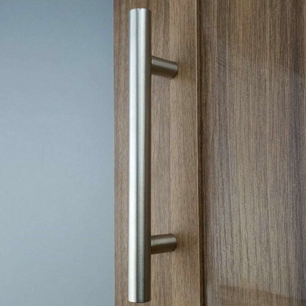 6" Brushed Nickel Kitchen Cabinet Pulls Stainless Steel Drawer T Bar Handles LOT