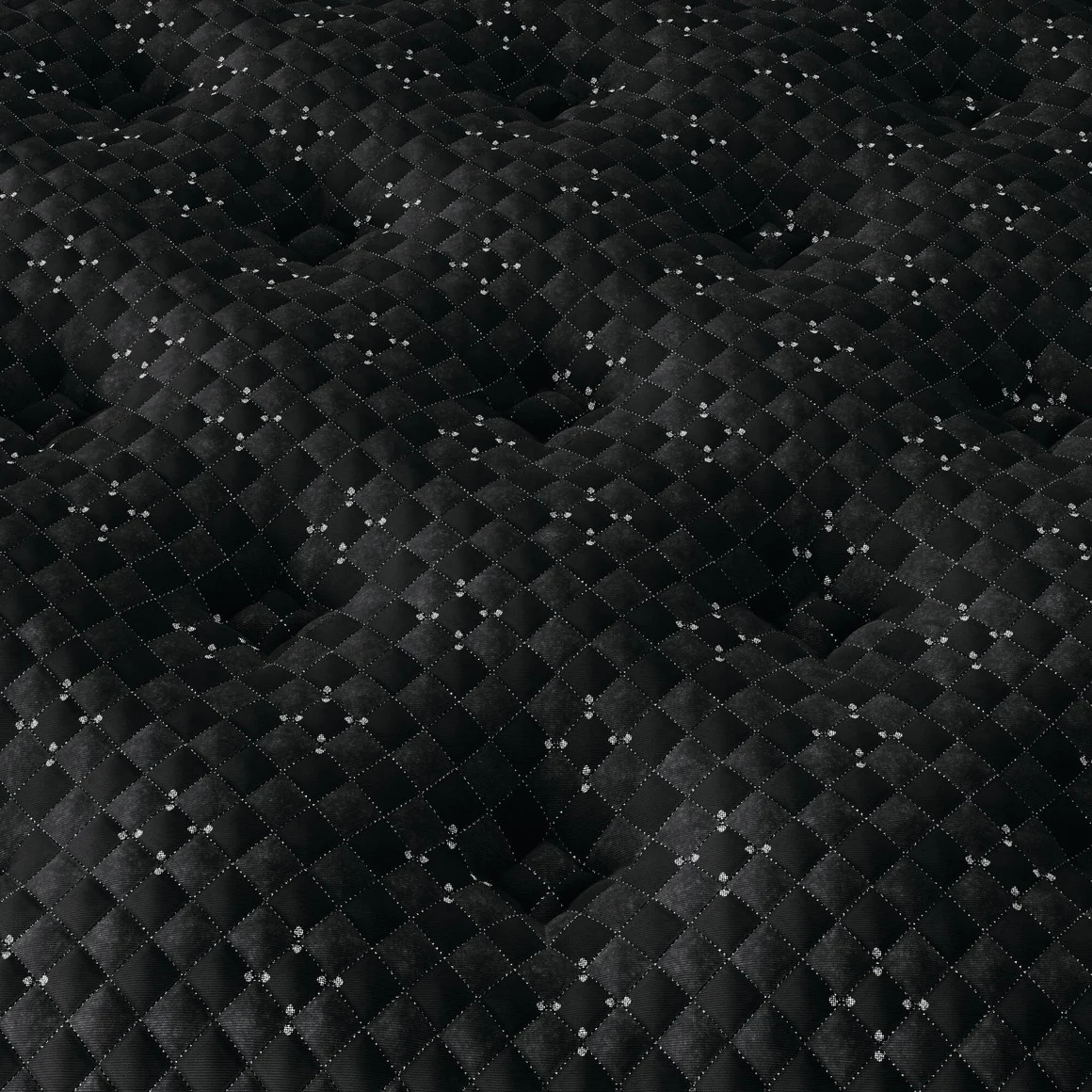 SIMMONS BEAUTYREST KING BLACK SERIES 3 MEDIUM 15" MATTRESS NEW CLEARANCE FASTSHP