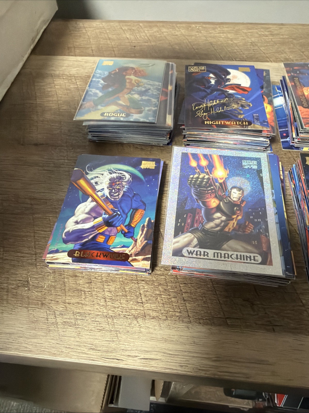 1994 marvel masterpieces lot of 200+ cards