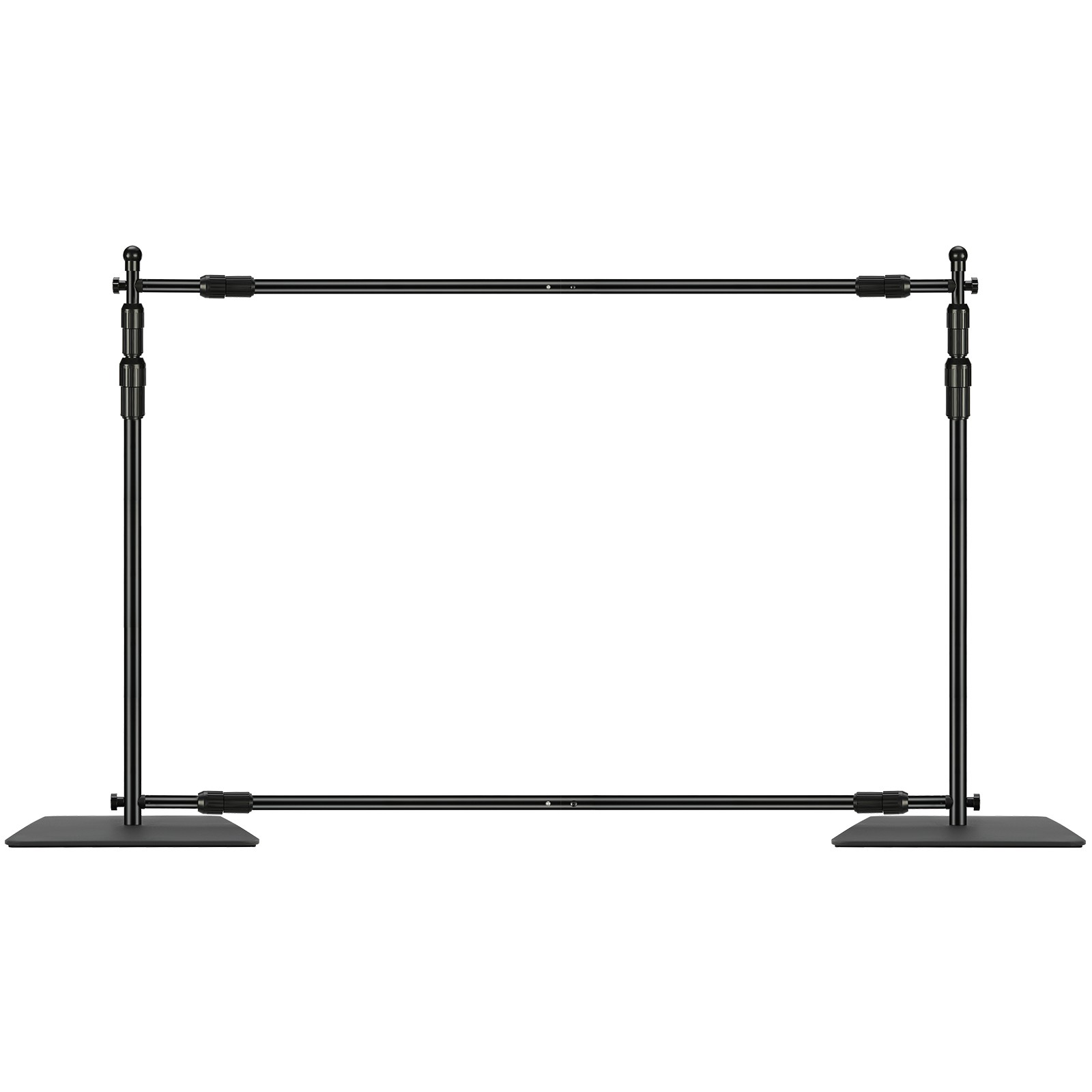 VEVOR Pipe and Drape Kit Heavy Duty Backdrop Stand Carbon Steel Base 10x10 ft