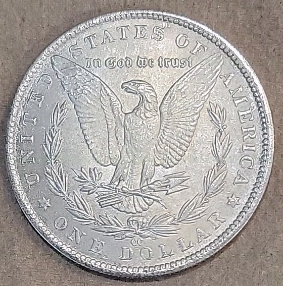 Lot of Clad Restrike Copies of US Silver Morgan Dollars