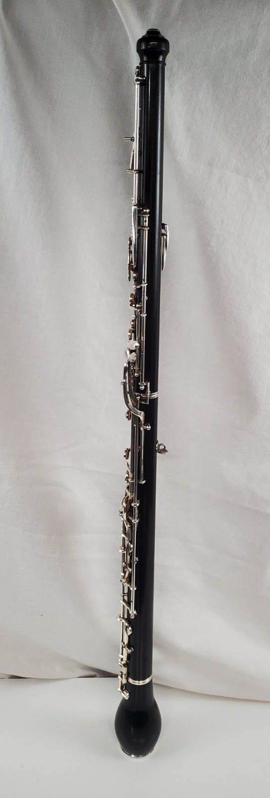F. LOREE PARIS FULL CONSERVATORY WOOD ENGLISH HORN 3RD OCTAVE KEY LEFT HAND F