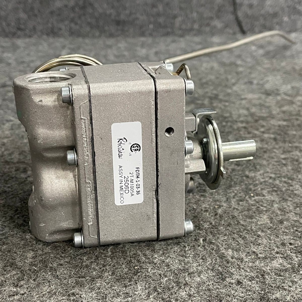 BAKERS PRIDE AS-M1005X Thermostat with Knob 650F FDTH Gas