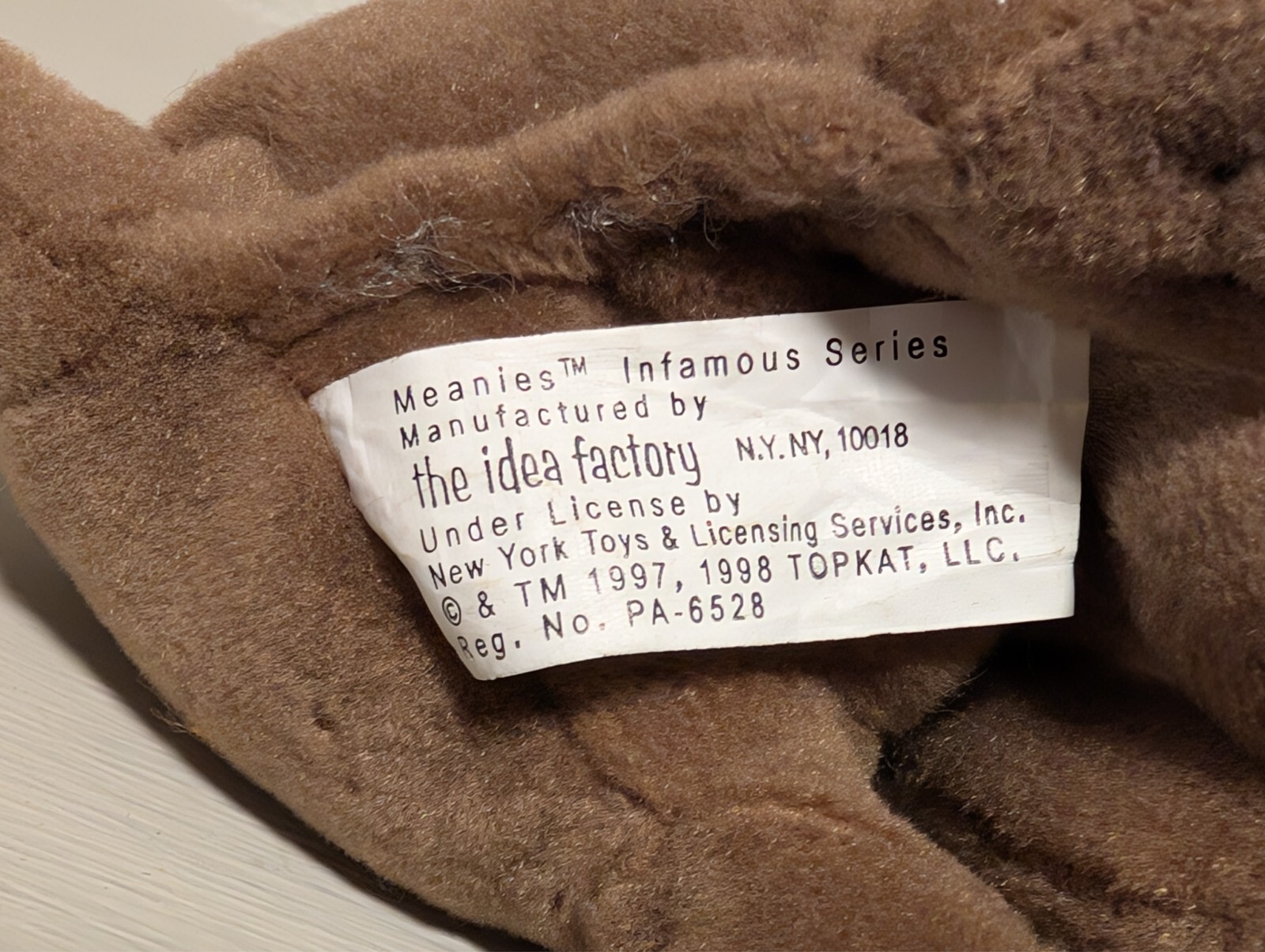 Infamous Meanies Buddy The Dog 1997 Parody of Bill Clinton (Listing #142)