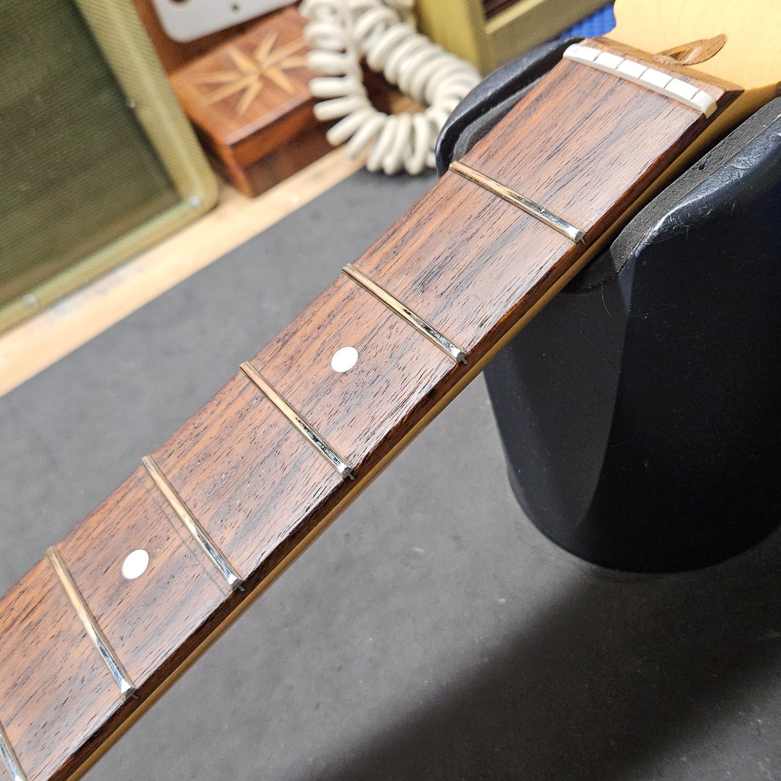 Fender American Highway One Strat Rosewood Neck Large Headstock USA Stratocaster