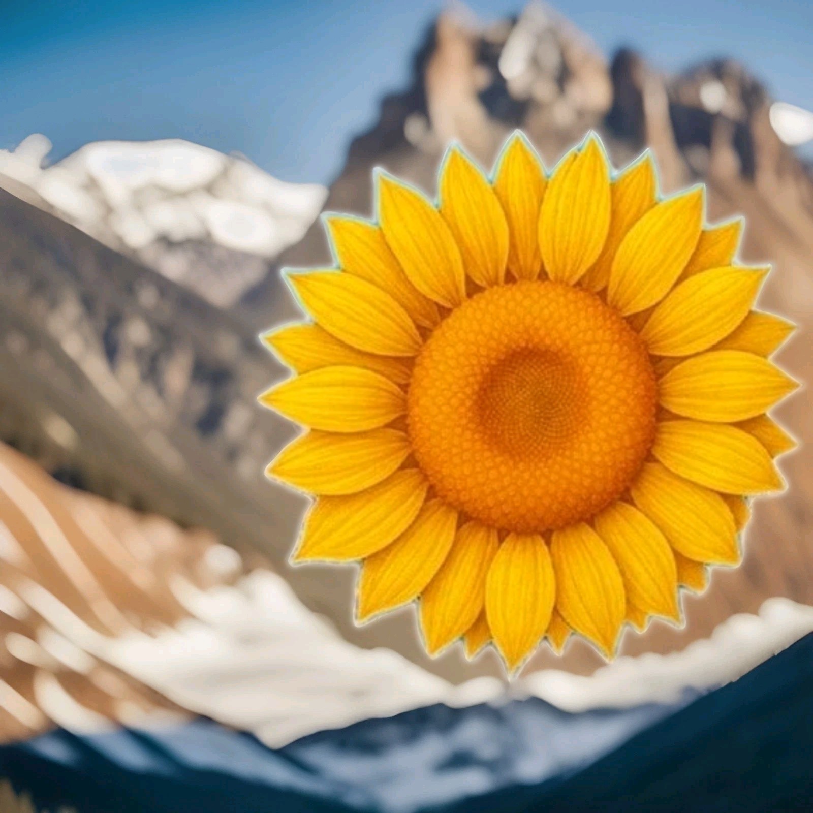 10oz UHR Sunflower Custom Shaped Copper .999  in Capsule PRESALE