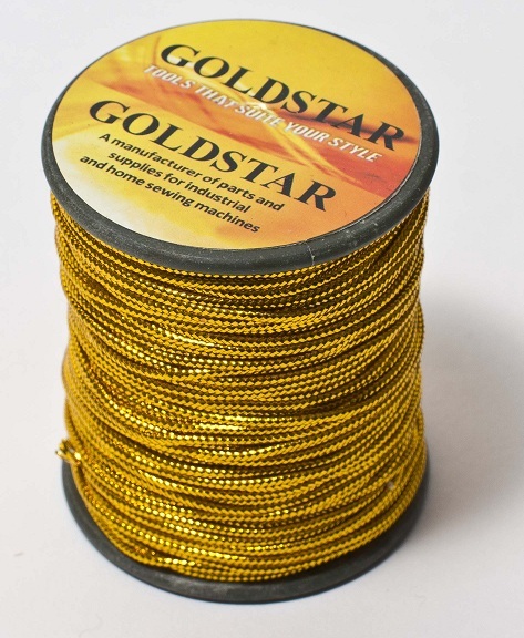 GOLD/SILVER METALLIC CORD 55 YARDS EACH PERFECT FOR SEWING , CRAFT, EMBROIDERY