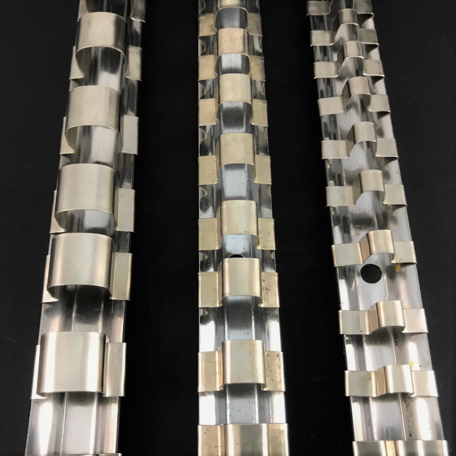 15pcs Socket Rails 1/4" 3/8" 1/2" 16 Clip On Rail Tool Organizer Storage US SHIP