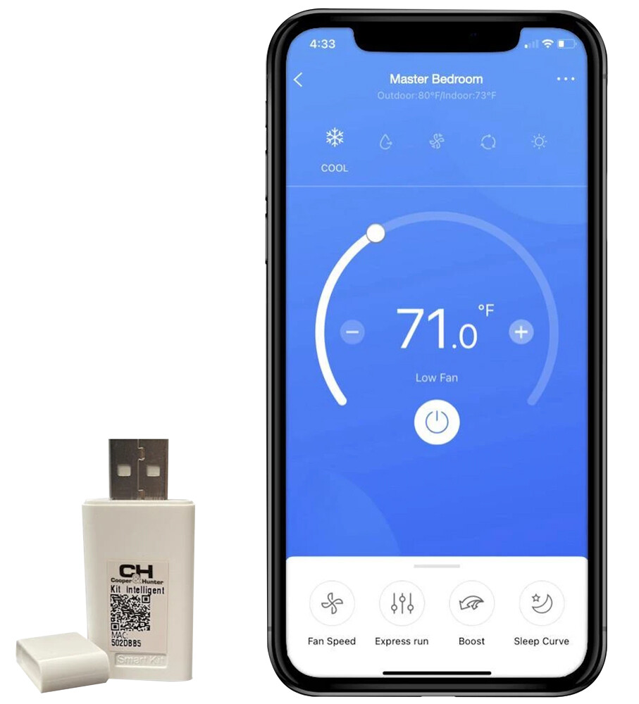 USB Wifi Dongle for WALL MOUNT Cooper&Hunter Ductless Mini Split Air Conditioner