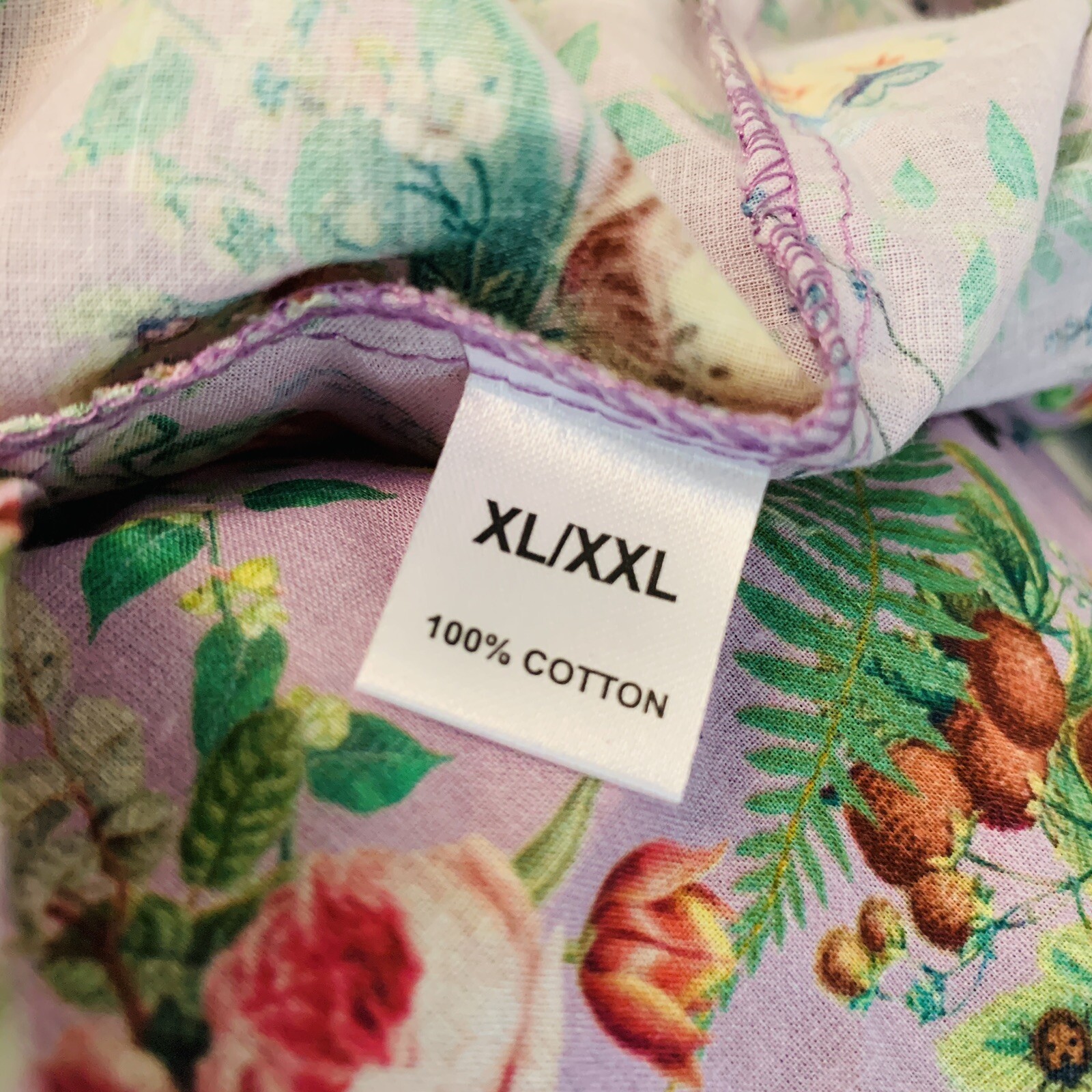 NEW Hopeless Romantic Nightgown XL / XXL 1x 2x roomy Cotton Ruffles Sleep dress