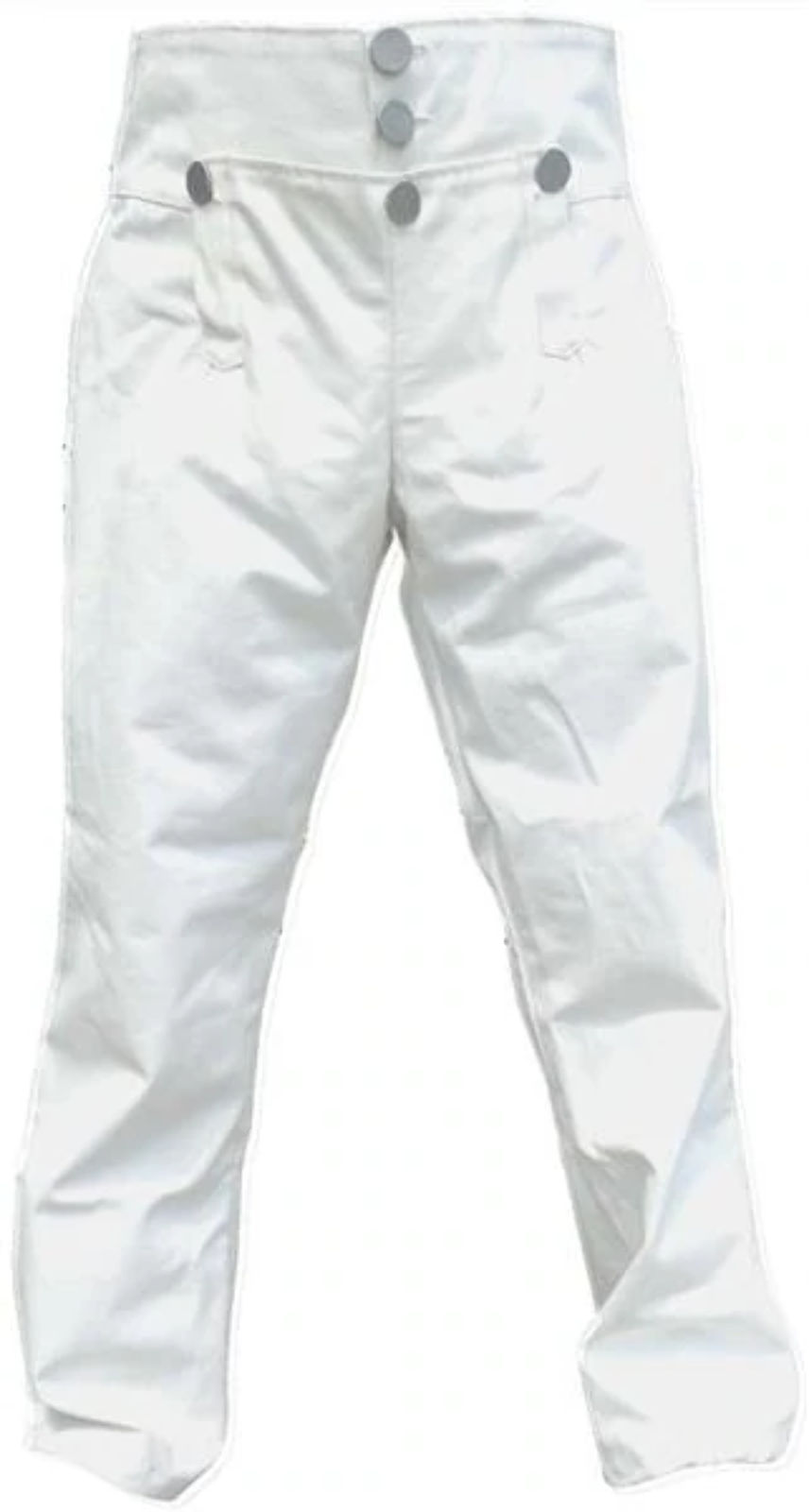 Reproduction Revolutionary War Era Trousers for Reenactors - WHITE
