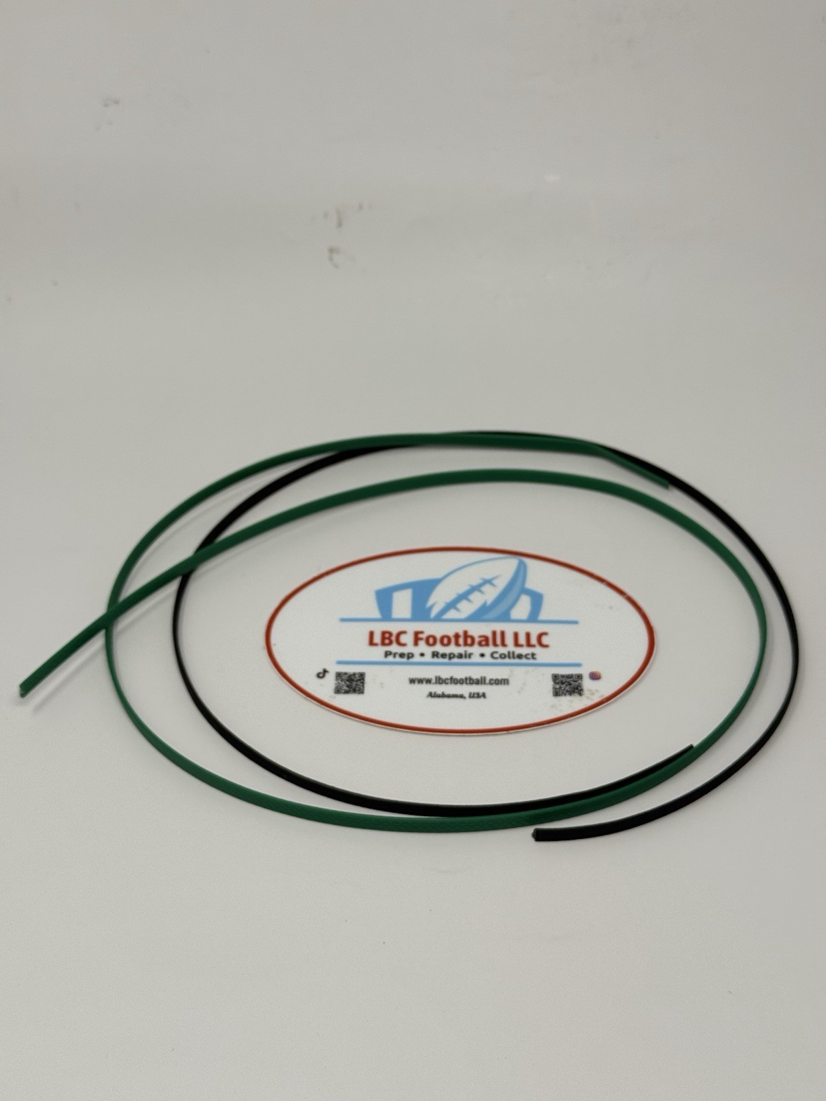 GREEN Tacky Football Lacing Repair Kit - Tacky Diamond ACL Pattern Lace