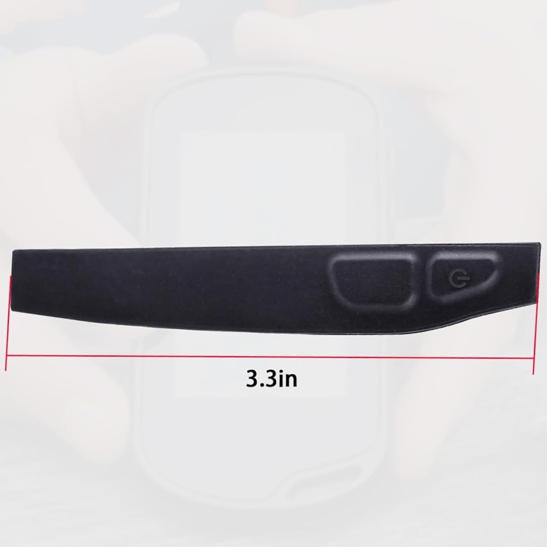 GP03341 Black Rubber Power Button (1) For Garmin Oregon Series 600 600t 650 650t