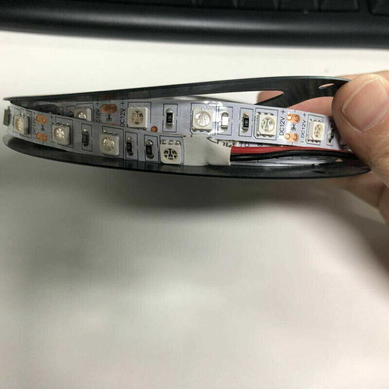 16FT 5M Bright Cool White 5M 300Leds Flexible SMD 5050 Led Strip Light Lamp 12V