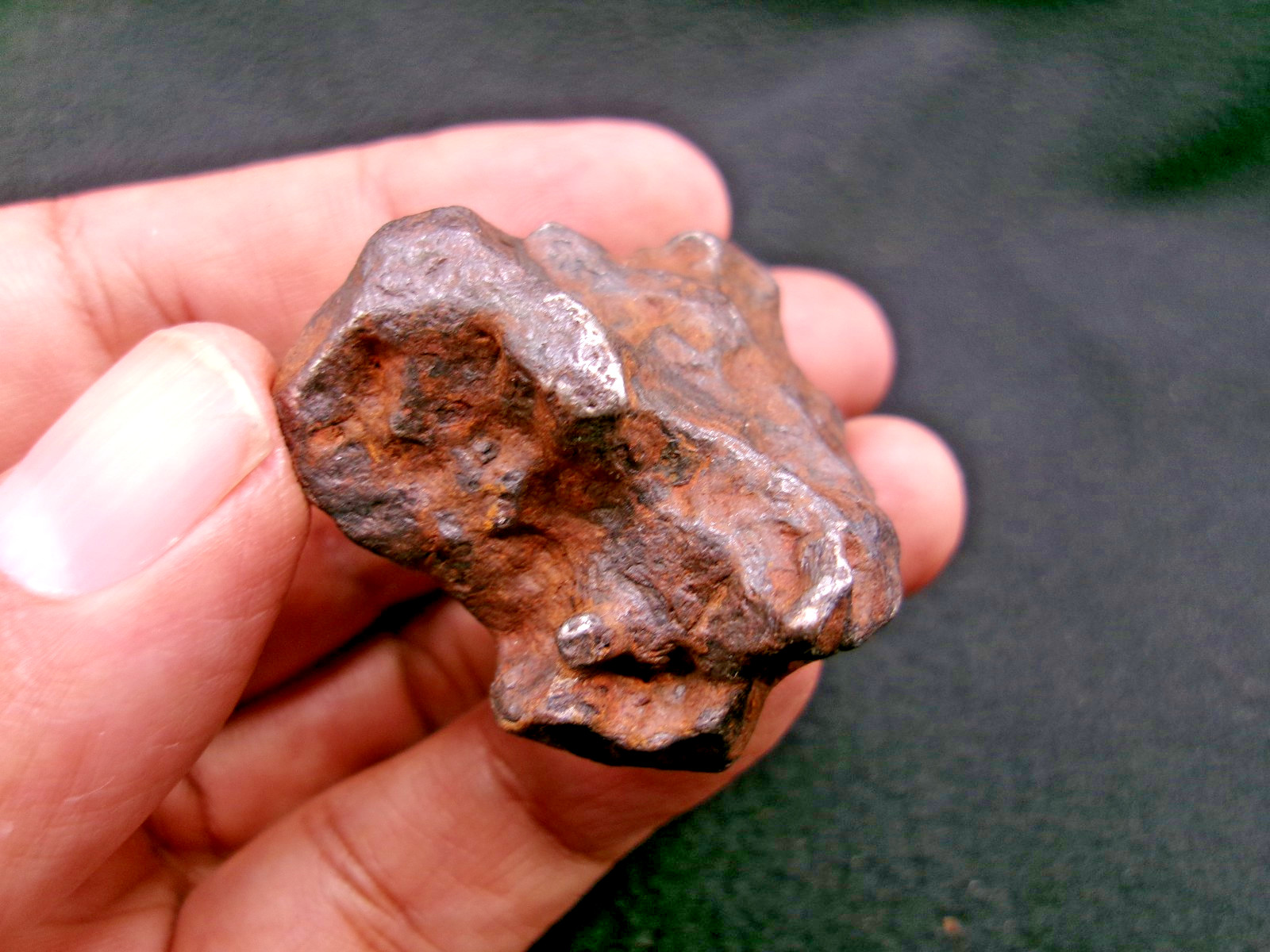 91.07 gram - AGOUDAL IRON METEORITE - IIAB Iron - Found in Morocco