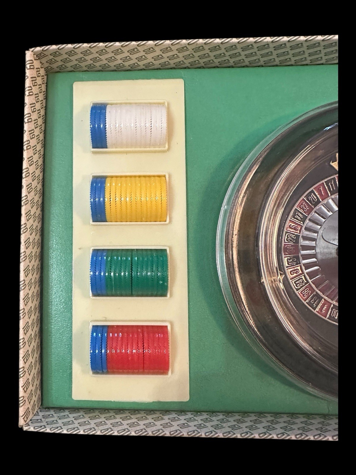 Vintage Nintendo Roulette Game Board Japan Box NES SUPER Nintendo Las Vegas Rare