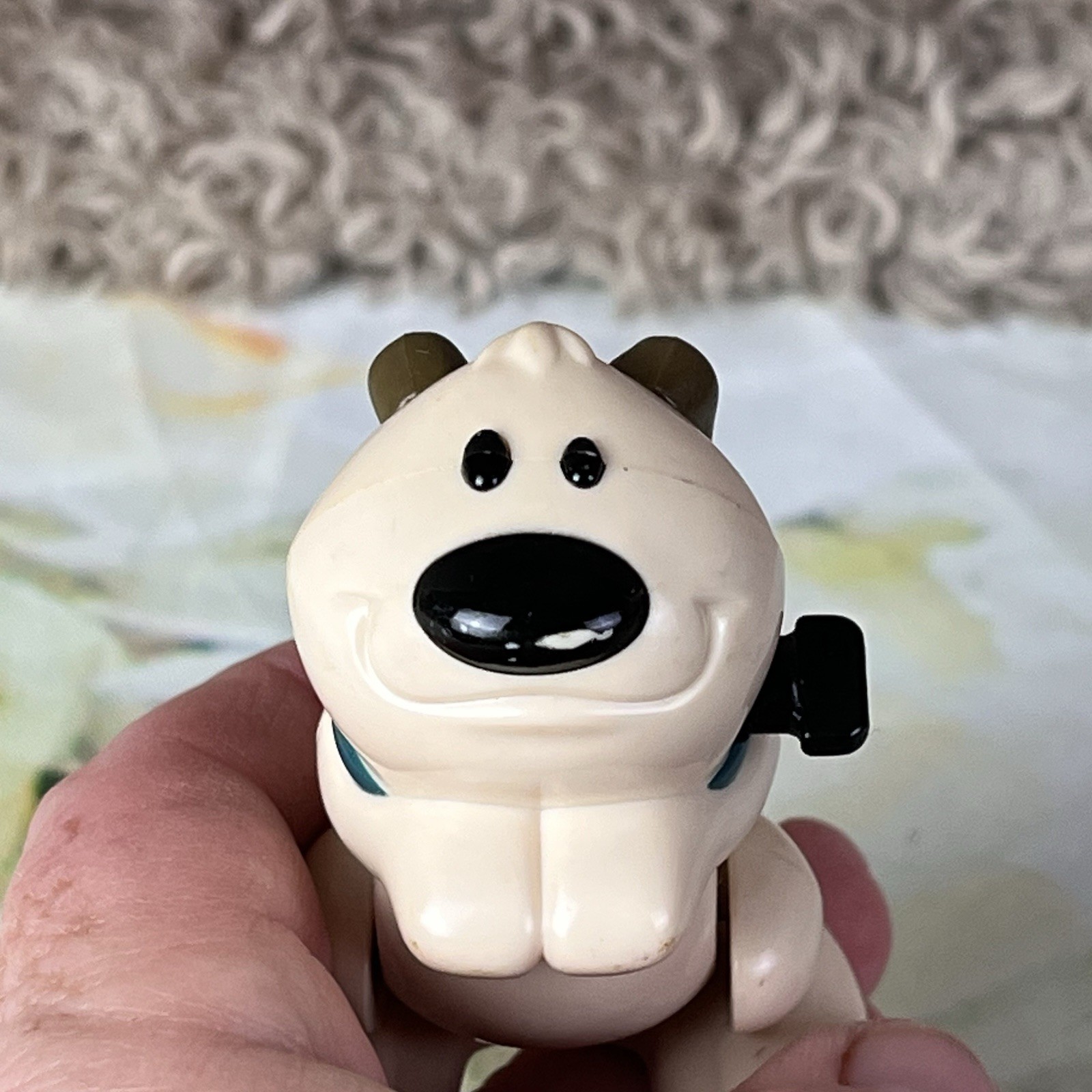 Vintage Disney Flipping Dog Wind Up McDonald’s Happy Meal Toy Plastic Works